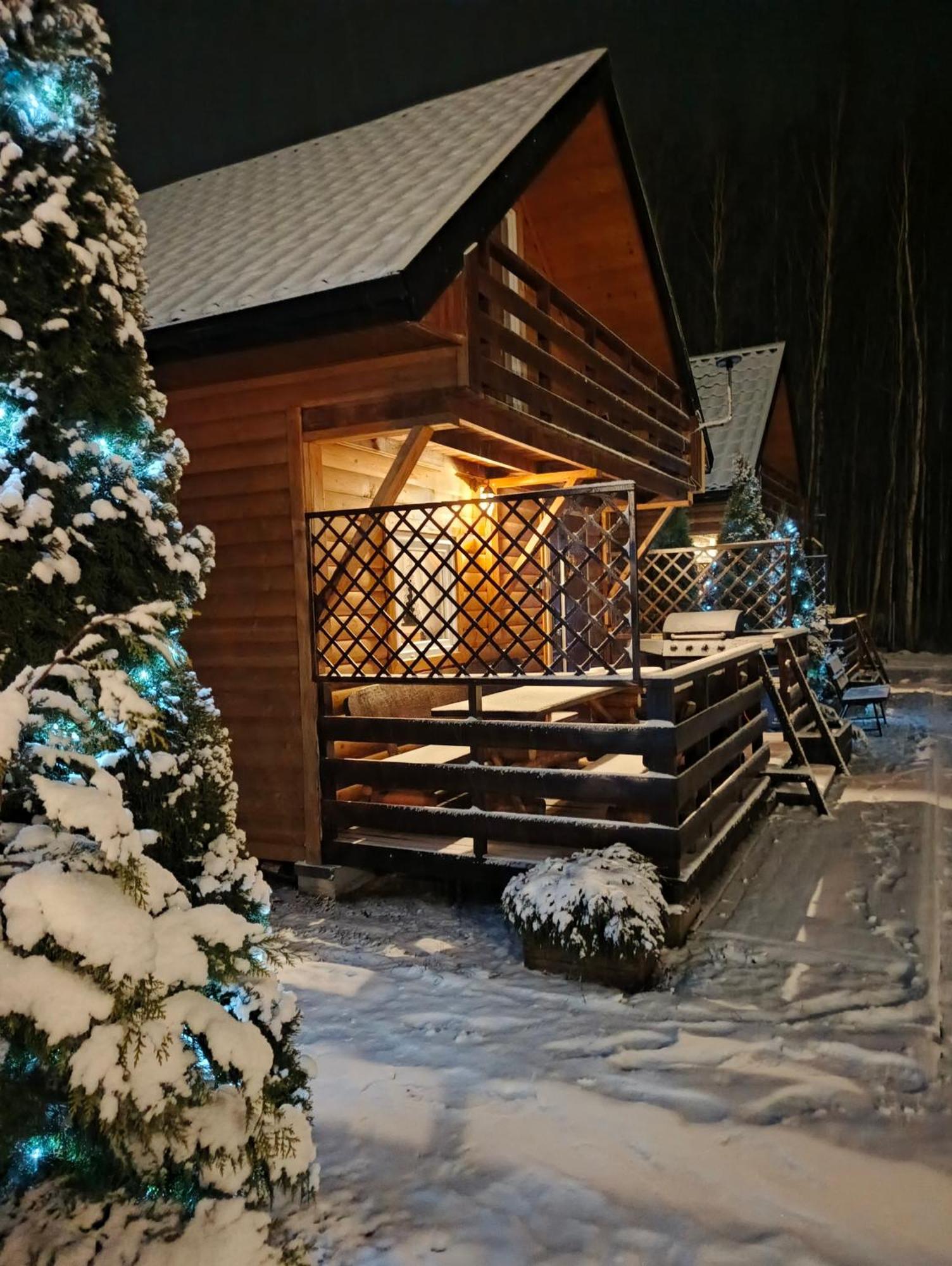 Grabska Osada Apartamenty - 100M Od Suntago Park-Domki Ogrzewane Caloroczne Mszczonów Εξωτερικό φωτογραφία