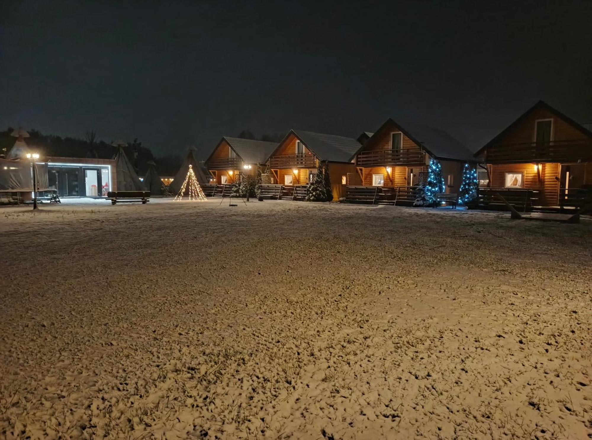 Grabska Osada Apartamenty - 100M Od Suntago Park-Domki Ogrzewane Caloroczne Mszczonów Εξωτερικό φωτογραφία